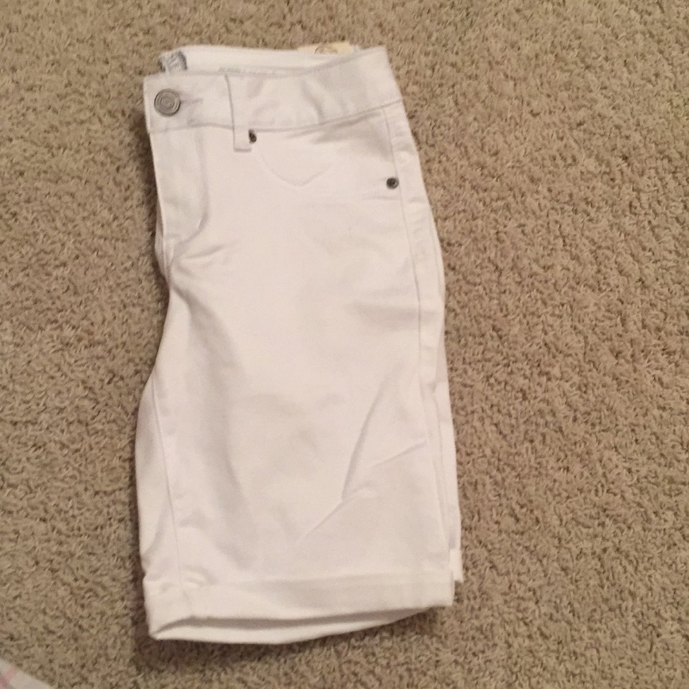 White shorts